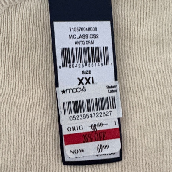 Polo by Ralph Lauren Men's Beige Crewneck Sweater - Picture 2 of 9